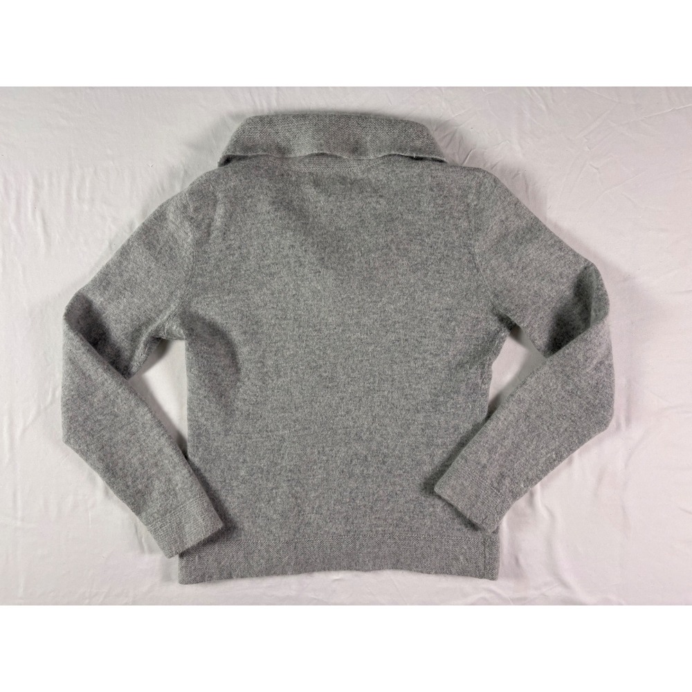 Fenn Wright Manson Sweater Womens M Wool Angora Shawl Collar Preppy Academia - Picture 6 of 6